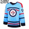 Adidas Maillot de Hockey Winnipeg Jets Cole Perfetti Anniversary 2023-24 Bleu Authentic - Enfant